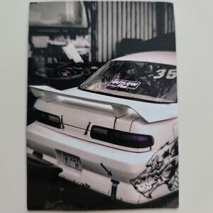 Nissan Silvia S14 Drift Poster Magnet